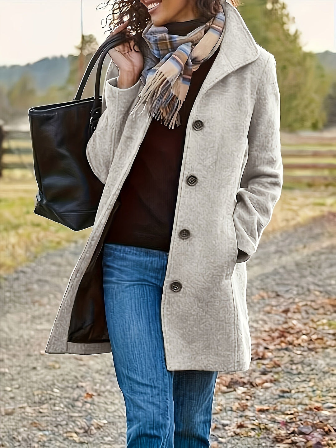 Zoé™ | Manteau Doux Élégant
